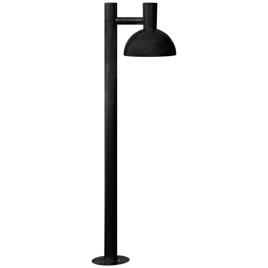 Candeeiro Exterior com Abajur em Cúpula Preto ARKI NORDLUX