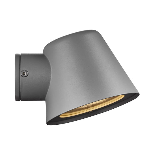Aplique de Parede Exterior em Metal Cinzento ALERIA NORDLUX