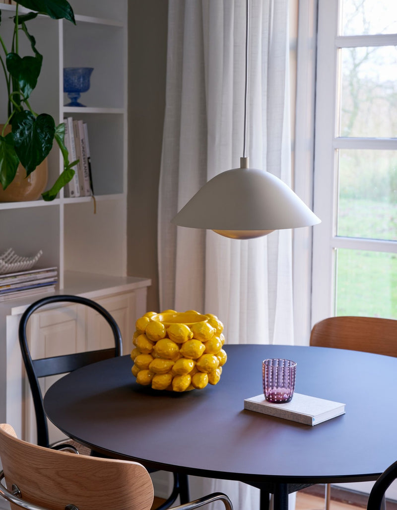 Load image into Gallery viewer, Candeeiro Suspenso de Metal Beige FREYA NORDLUX
