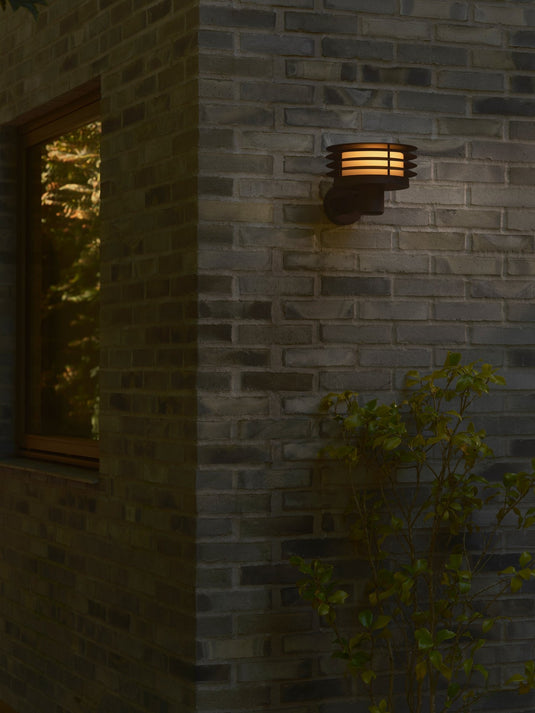 Aplique de Parede Exterior em Metal Seaside Preto CIRELLA NORDLUX