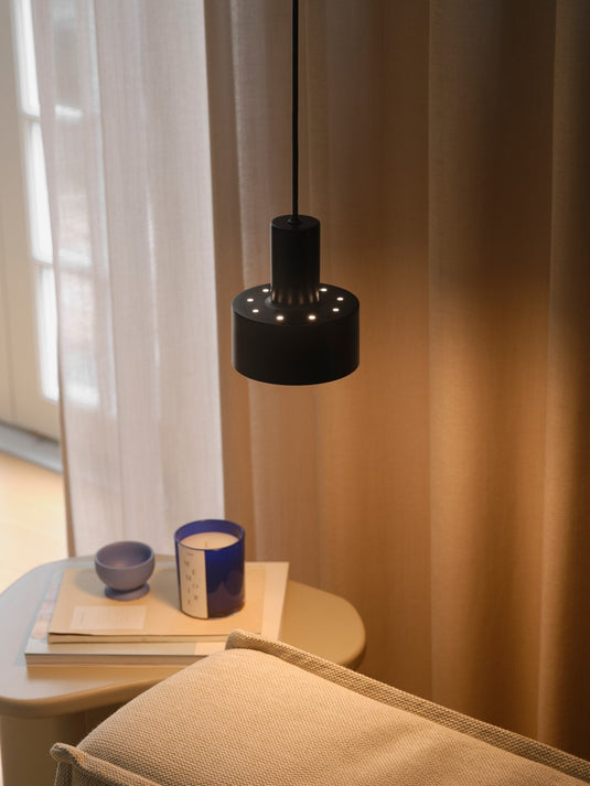 Candeeiro Suspenso Minimalista Preto Matis NORDLUX