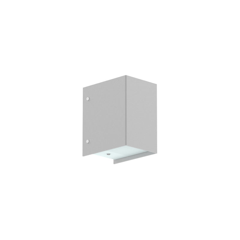 Carregue imagem no visualizador da galeriaLuminária Saliente de Parede em Aço Inox e Vidro Tromilux
