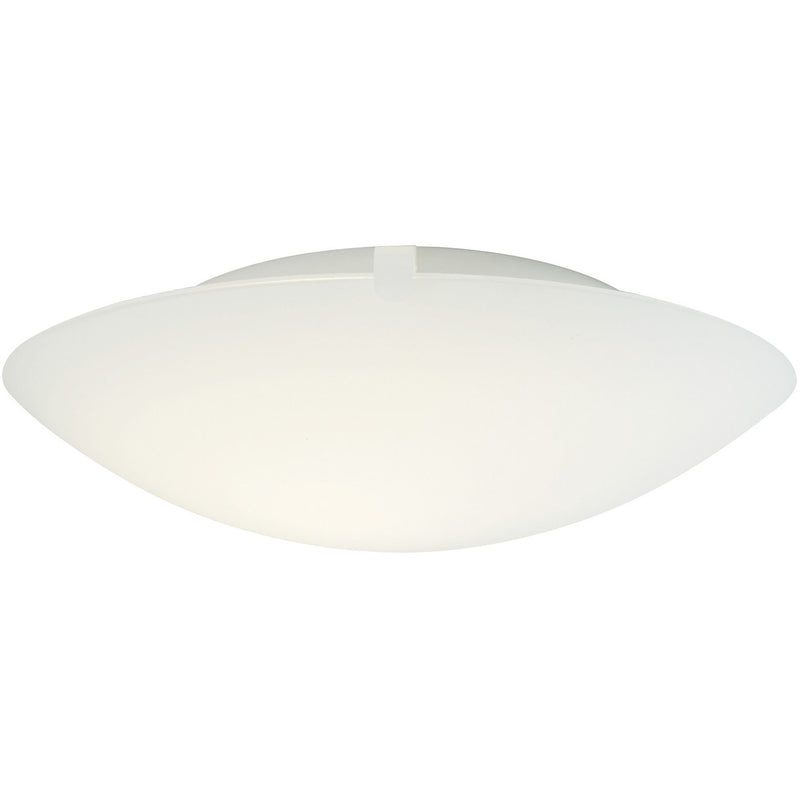Carregue imagem no visualizador da galeriaCandeeiro de Teto Clássico com Abajur em Vidro Branco Opalino Standard NORDLUX
