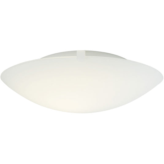 Candeeiro de Teto Clássico com Abajur em Vidro Branco Opalino Standard NORDLUX