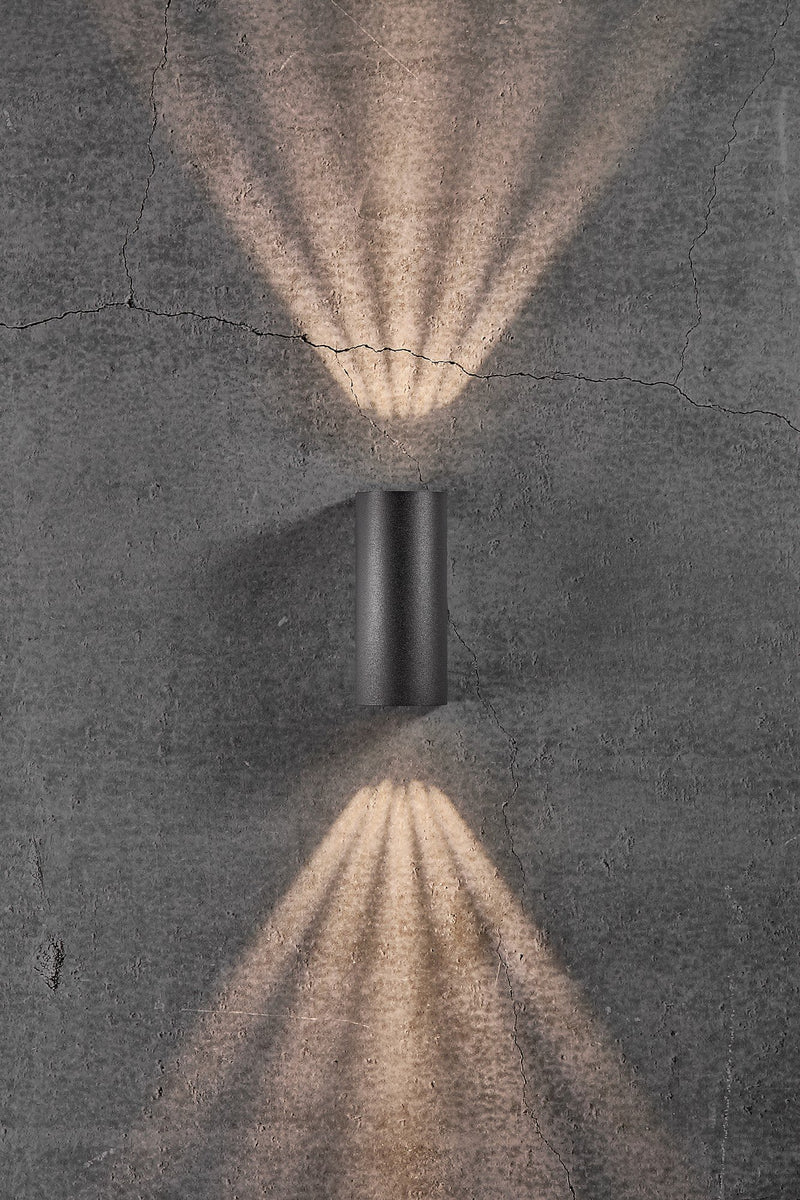 Cargue la imagen en el visor de la galería, Aplique de Parede Exterior Preto ASBOL NORDLUX
