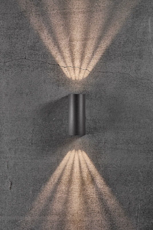 Aplique de Parede Exterior Preto ASBOL NORDLUX