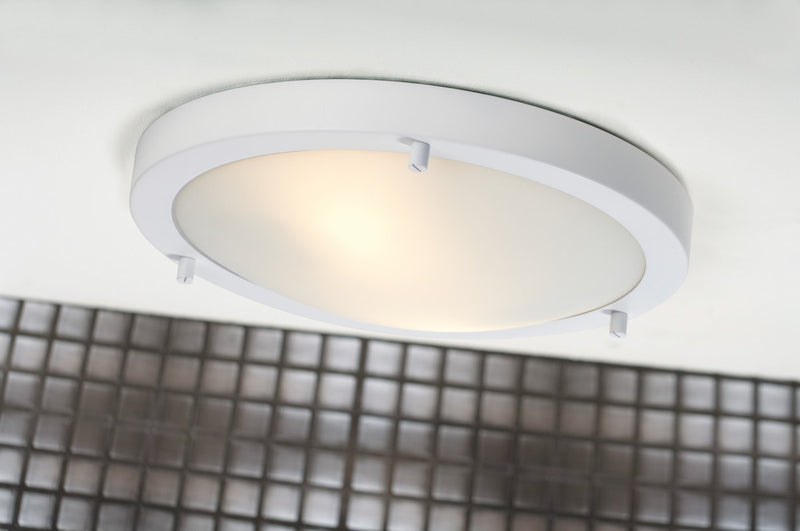 Carregue imagem no visualizador da galeriaCandeeiro de Teto Branco Ancona Maxi NORDLUX
