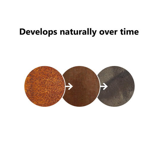 Aplique de Parede Exterior em Corten HELIX NORDLUX