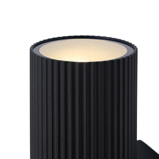 Aplique de Parede Exterior Moderno com Superfície Ondulada Kyklop NORDLUX