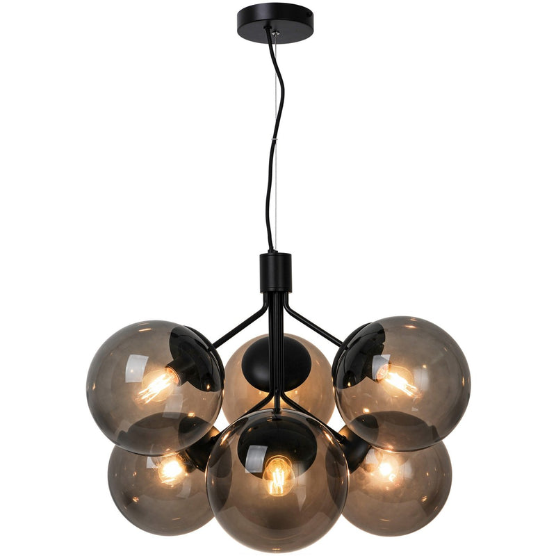 Load image into Gallery viewer, 6-Spot Pendant Black Ivona NORDLUX
