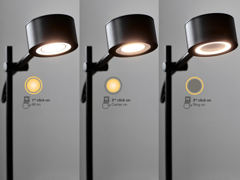 Chargez l'image dans la visionneuse de la galerie, Candeeiro de Pé com LED Integrado e Dimmer Moodmaker™ Clyde NORDLUX
