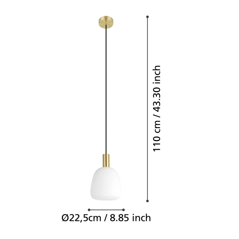 Load image into Gallery viewer, Suspended ceiling lamp eglo manzanares 900305
