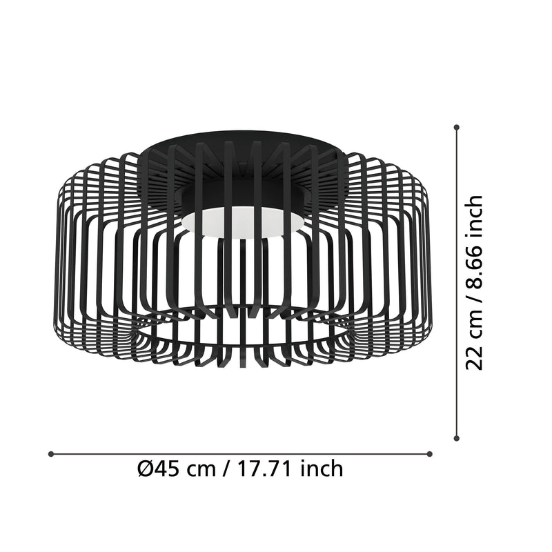 Carregue imagem no visualizador da galeriaPlafon eglo led 900722 Ginestrone-Z
