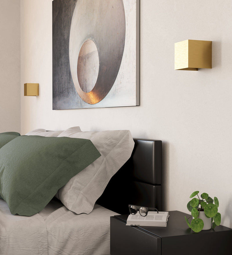 Chargez l&#39;image dans la visionneuse de la galerie, Aplique Parede Valmontone eglo 901091 latão escovado
