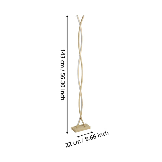 Candeeiro de pé Lasana 4 eglo 901107