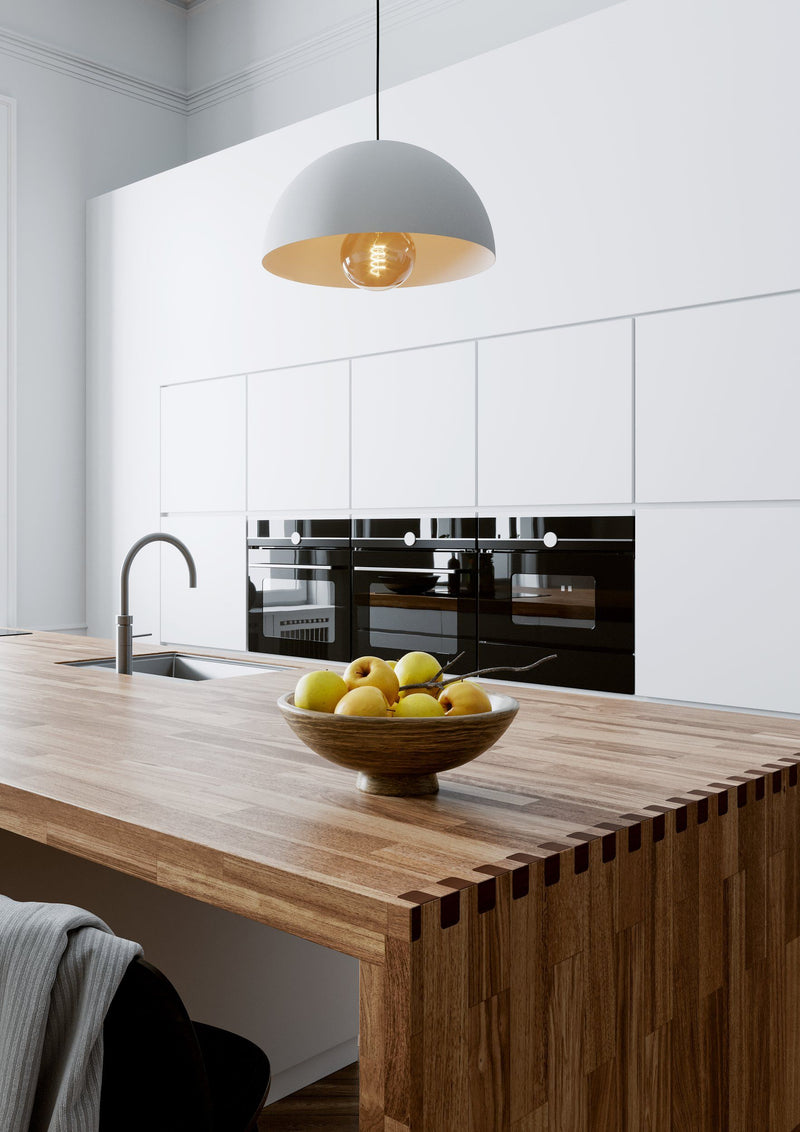 Carregue imagem no visualizador da galeriaCandeeiro de tecto suspenso eglo gaetano 901136 branco - 380 mm
