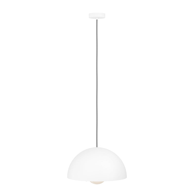 Carregue imagem no visualizador da galeriaCandeeiro de tecto suspenso eglo gaetano 901136 branco - 380 mm
