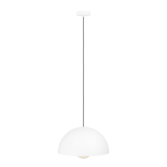 Candeeiro de tecto suspenso eglo gaetano 901136 branco - 380 mm