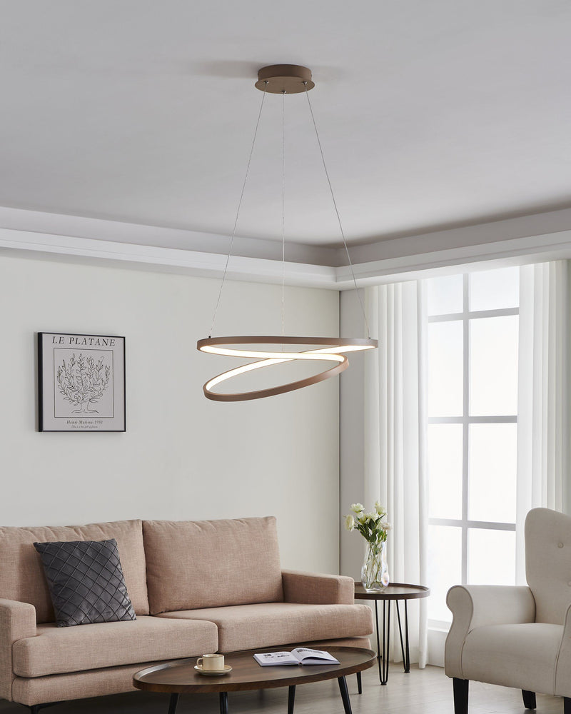 Load image into Gallery viewer, Candeeiro de tecto suspenso ruotale eglo 901139
