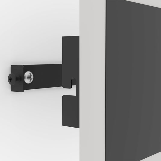 Aplique Parede Talamello 1 eglo 901189 branco/preto