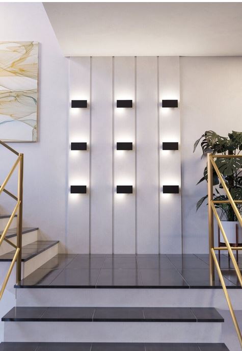 Chargez l&#39;image dans la visionneuse de la galerie, Aplique Parede Talamello eglo 901197 preto
