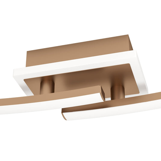 Candeeiro de teto LED em bronze LUNGOLAGO EGLO