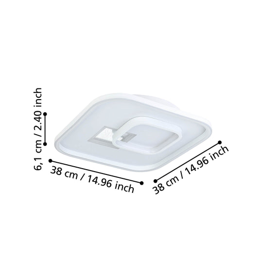 Plafon Tiriolo eglo 901247 Branco