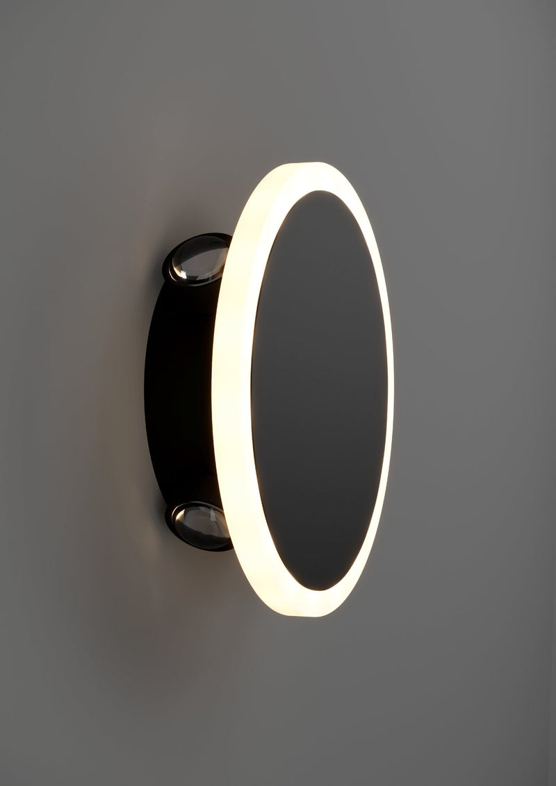 Cargue la imagen en el visor de la galería, TALAMELLO 1 Aplique LED Preto e Branco para Parede Interior
