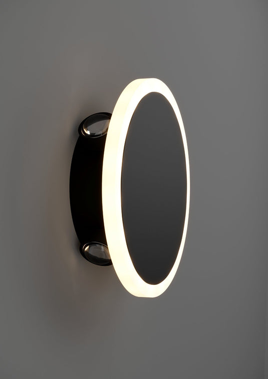 TALAMELLO 1 Aplique LED Preto e Branco para Parede Interior