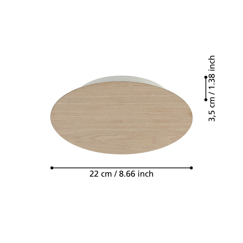 Chargez l&#39;image dans la visionneuse de la galerie, Aplique Parede Alamilo eglo 901739 madeira
