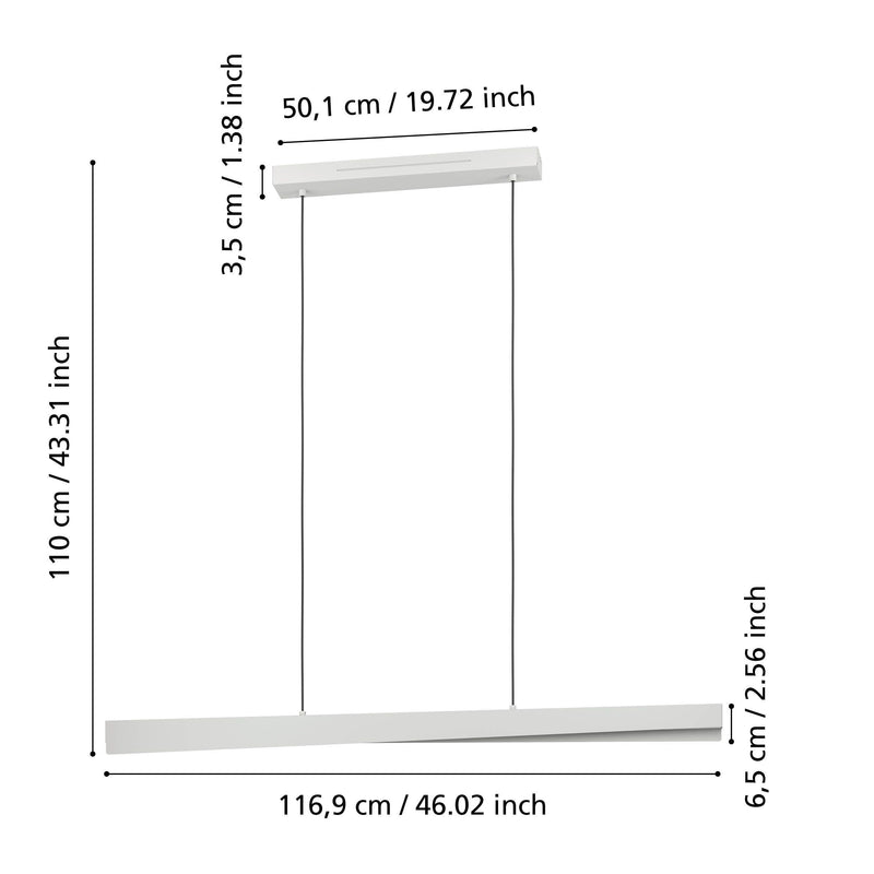 Load image into Gallery viewer, Candeeiro de Tecto Suspenso Bolognano-Z eglo 901833
