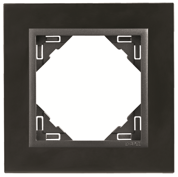 Carregar imagem no visualizador da galeria Espelho simples níquel/gris EFAPEL 90910 TQS Série Logus 90 

