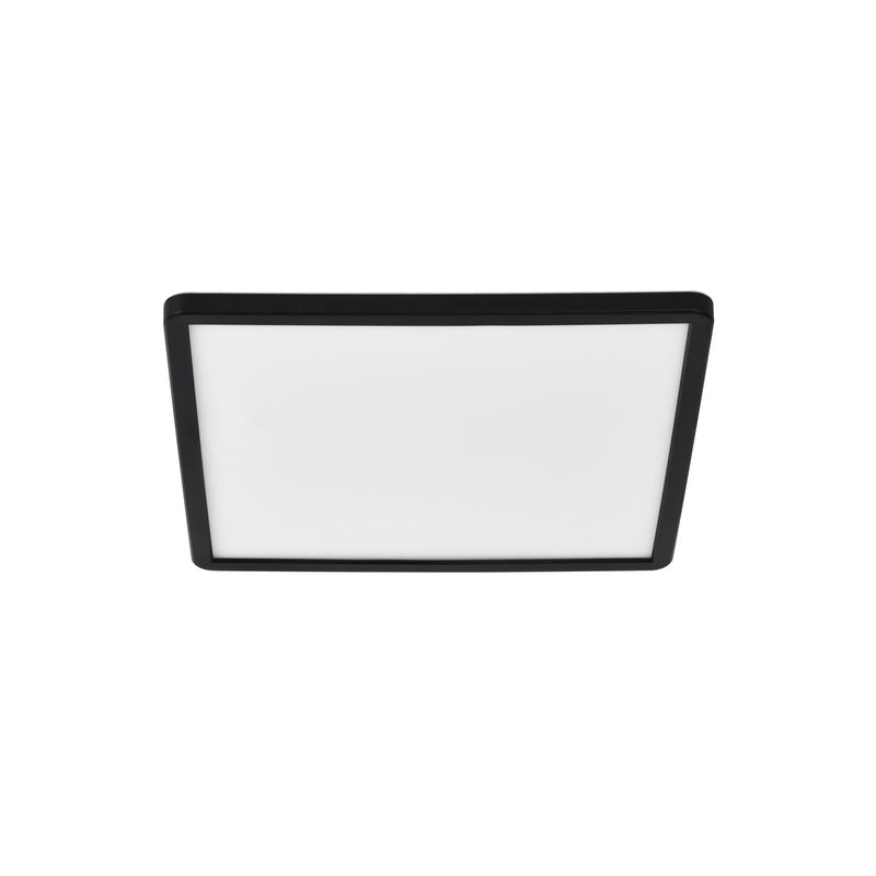 Chargez l'image dans la visionneuse de la galerie, Candeeiro de Teto Quadrado para Exterior Preto Oja NORDLUX
