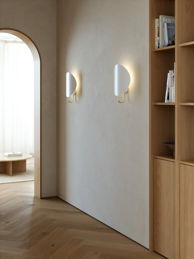 Chargez l'image dans la visionneuse de la galerie, Aplique de Parede com Detalhes em Latão Escovado Spargo NORDLUX
