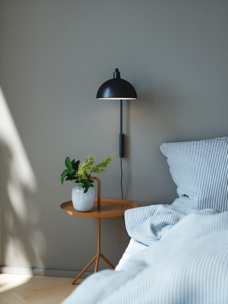 Carregue imagem no visualizador da galeriaAplique de Parede Preto Minimalista Ellen NORDLUX
