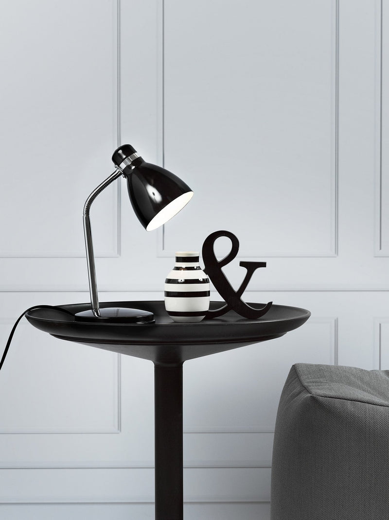 Carregue imagem no visualizador da galeriaCandeeiro de Mesa Preto Cyclone NORDLUX
