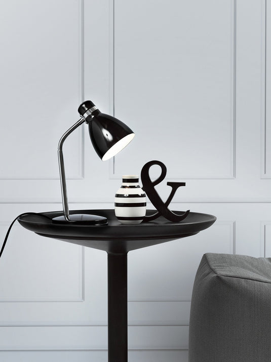 Candeeiro de Mesa Preto Cyclone NORDLUX