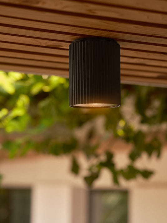 Ripple Ceiling Light Black KYKLOP NORDLUX