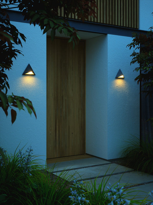 Aplique de Parede Exterior Preto KONIT NORDLUX