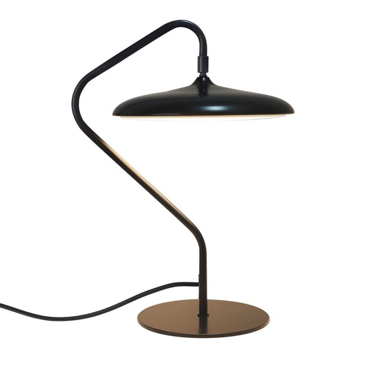 Candeeiro de Mesa Preto Minimalista com Cabeça Inclinável Artist NORDLUX