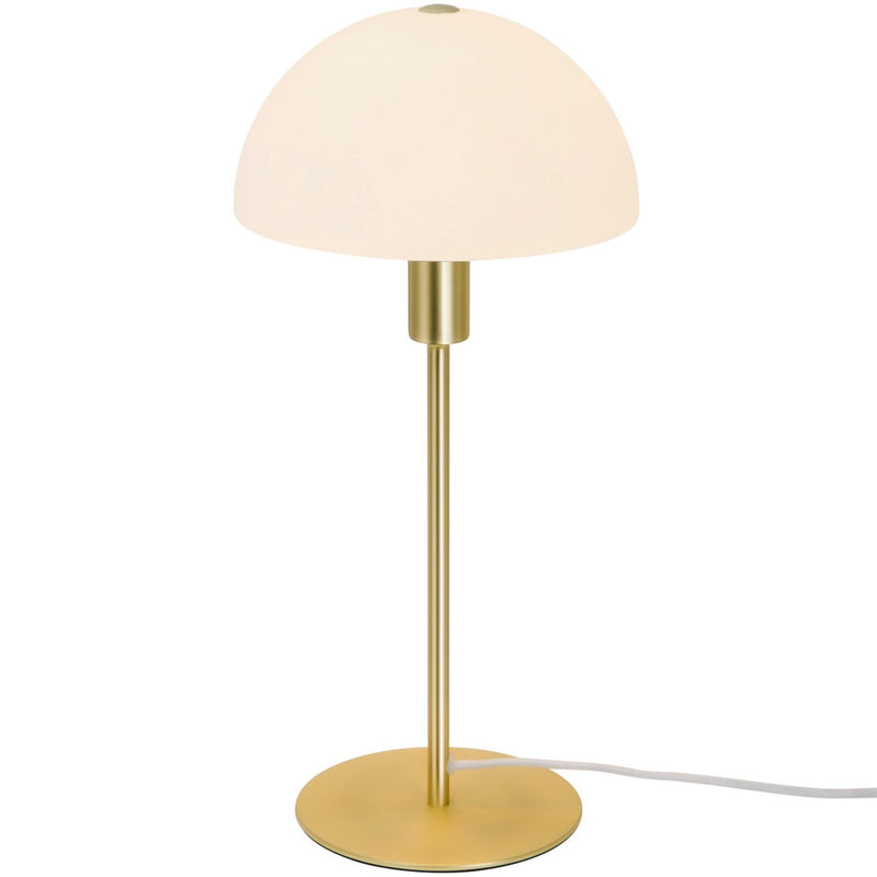 Chargez l'image dans la visionneuse de la galerie, Candeeiro de Mesa em Latão com Abajur de Vidro Ellen 20 NORDLUX
