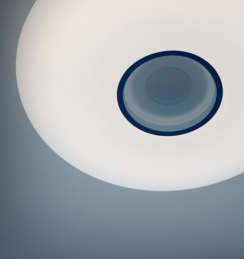 Chargez l'image dans la visionneuse de la galerie, Candeeiro de Teto Inteligente com Altifalante Bluetooth Branco DJAY NORDLUX
