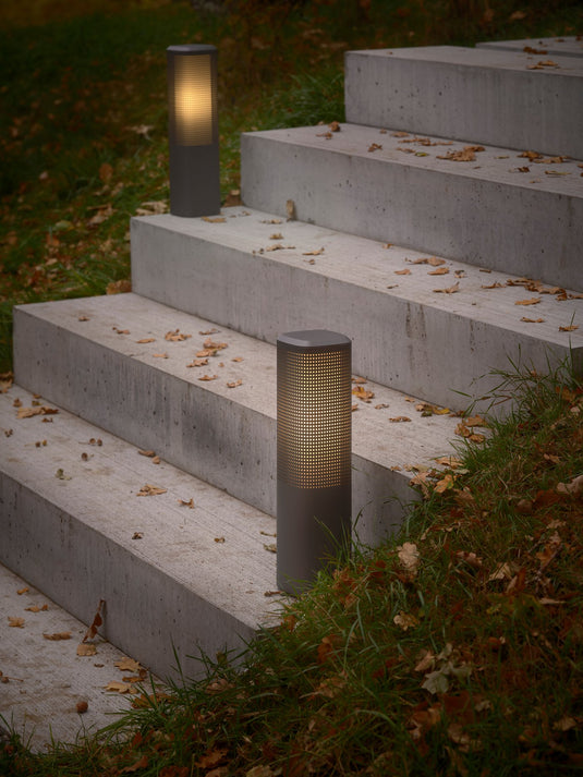 Candeeiro Exterior com Design Perfurado e Alumínio Seaside Anthracite SIDARA NORDLUX
