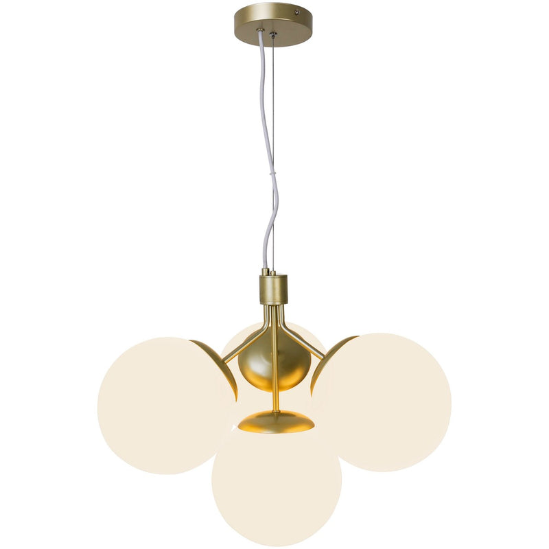 Load image into Gallery viewer, 4-Spot Pendant Brass IVONA NORDLUX

