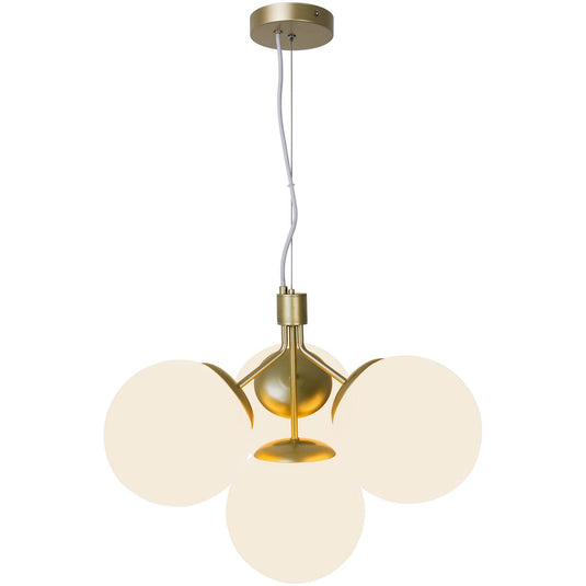 4-Spot Pendant Brass IVONA NORDLUX