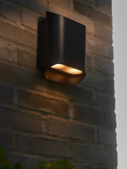 Aplique de Parede Redondo Maxi Preto Nico 22 NORDLUX