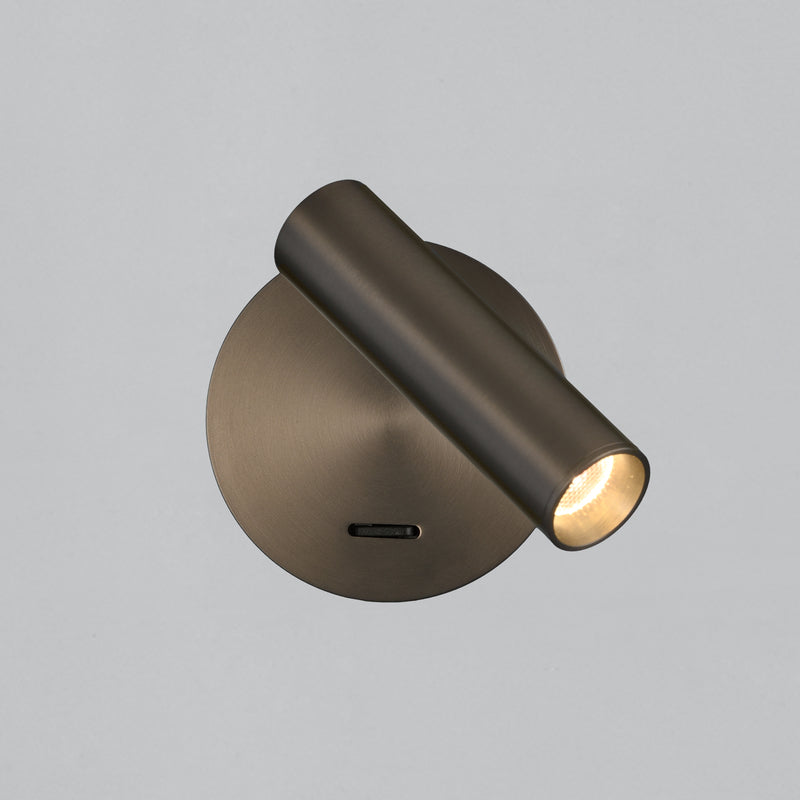 Chargez l&#39;image dans la visionneuse de la galerie, Applique murale à lumière orientable, table de chevet, finition bronze
