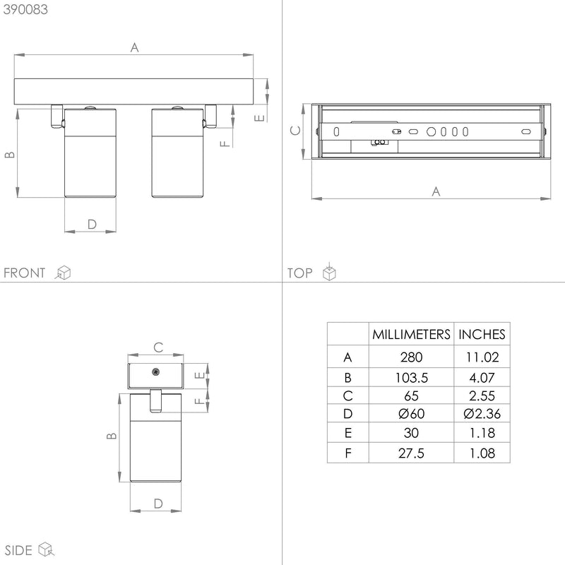 Load image into Gallery viewer, Aplique de Parede com Estrutura em Aço Preto e Latão CUMARIBO EGLO
