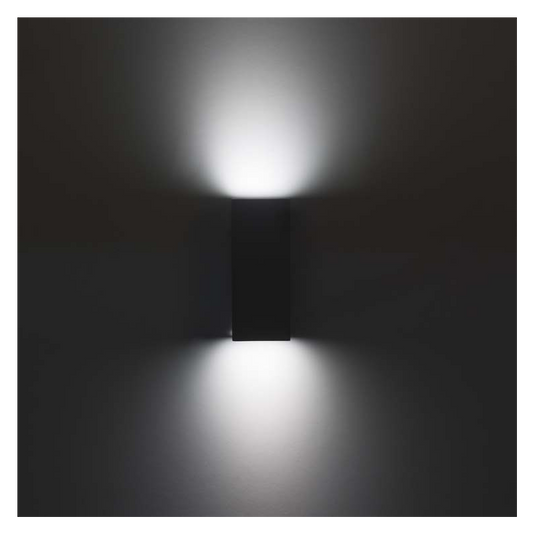 Aplique de Parede Exterior Forlight Cube Small Cinza PX-0056-GRI 