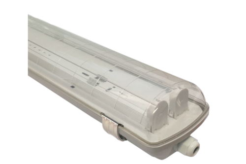 ARMADURA ESTANQUE LED 2X1500MM PC/INOX IP65 